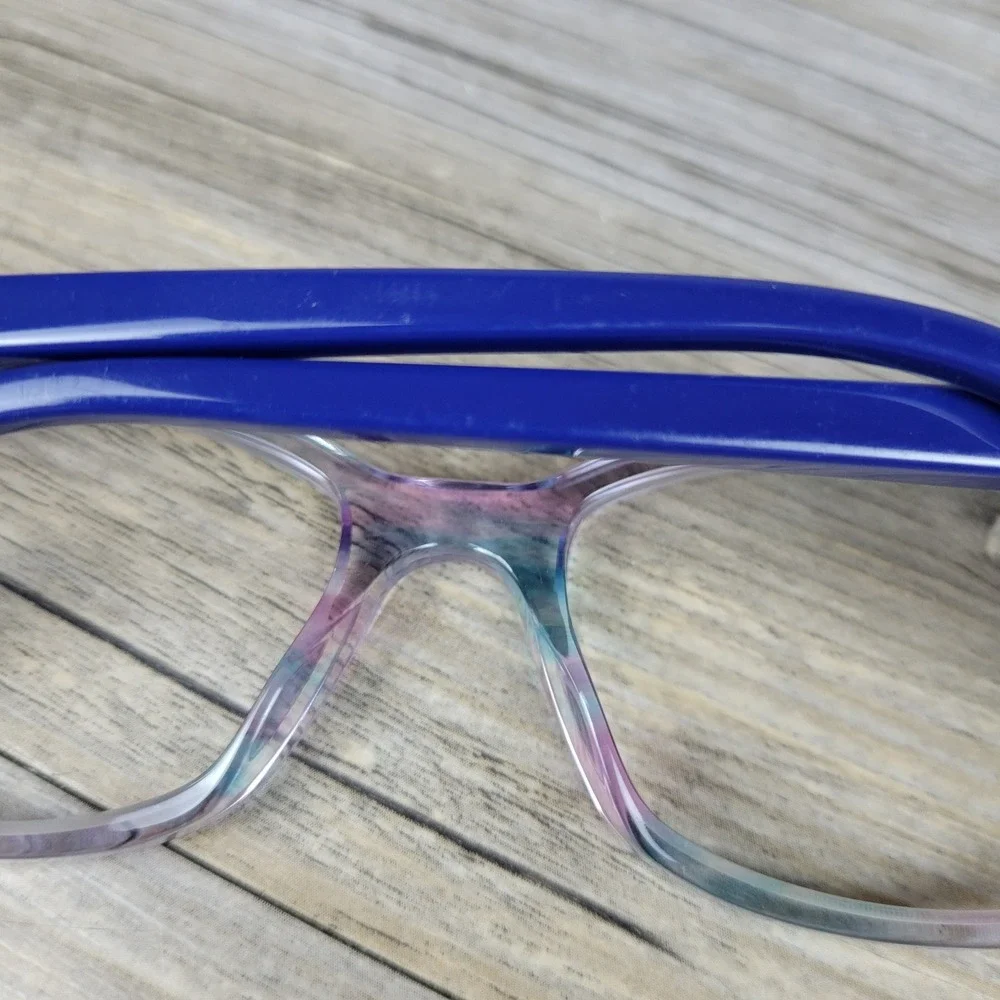 Ray-Ban Eyeglasses Frames RB1591 3807 Kids Transparent Blue Cat‎ Eye 48-16-130